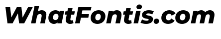 Montserrat ExtraBold Italic