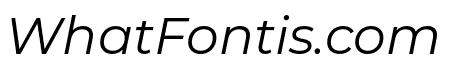 Montserrat Italic