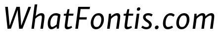 Skolar Sans Latin Italic