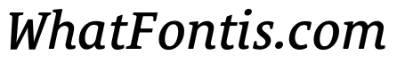 Le Monde Courrier Std Demi Italic