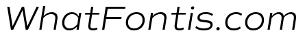Commuters Sans Light Italic