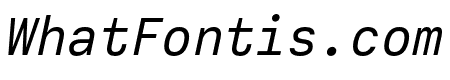 Calling Code Italic