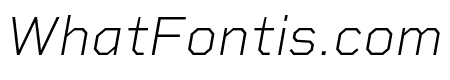 Rigid Square ExtraLight Italic