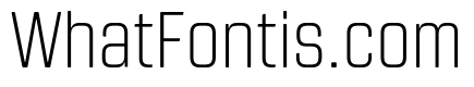 Revolution Gothic ExtraLight