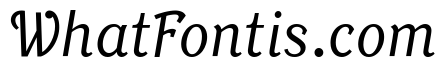 Bullen Italic