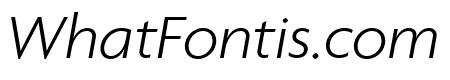 Agenda LightItalic