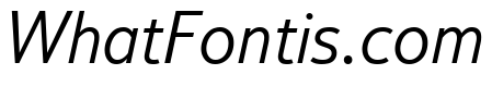 Textbook New Light Italic