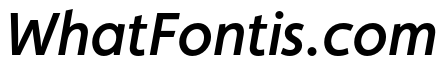 Faricy New Medium Italic