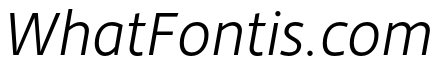 Hedley New Light Italic