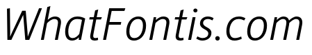 Alber New Light Italic
