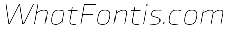 Byker UltraLight Italic