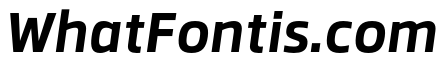 Facto Bold Italic