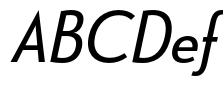 Le Havre Regular Italic