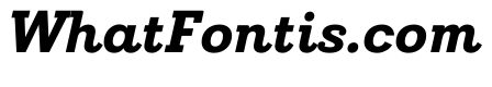 Davis Bold Italic