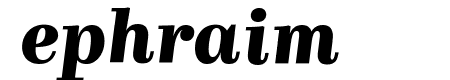 Kazimir Bold Italic