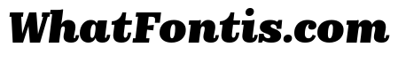 KazimirText Black Italic