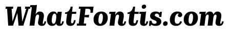 KazimirText Bold Italic
