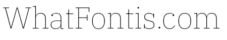 IBM Plex Serif Thin
