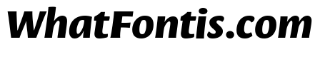 Leksa Sans Extra Bold Italic