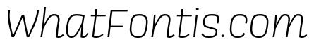 Scarlet Light Italic
