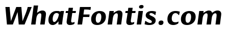 Cora Bold Italic