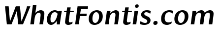 Cora Medium Italic