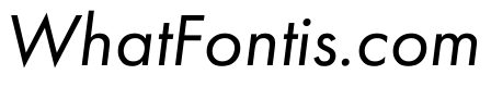 Futura PT Book Oblique