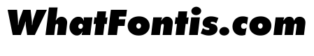 Futura PT Extra Bold Oblique