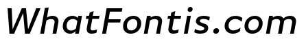 Basic Gothic Pro Medium Italic