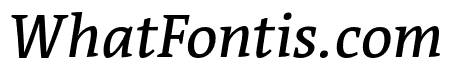 Acuta Book Italic