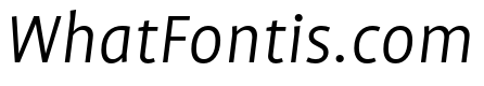 Profile Pro Light Italic