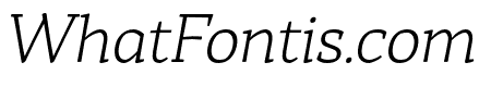 Rival UltraLight Italic