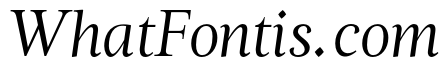 Magneta Condensed Book Italic