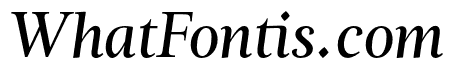 Magneta Condensed Medium Italic