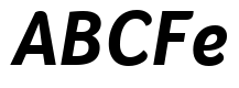 Foco Bold Italic
