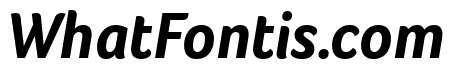 Foco Bold Italic