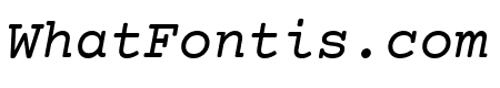 Courier Prime Italic