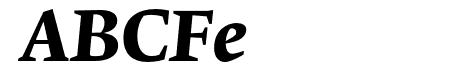 Krete Bold Italic