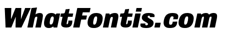 Grange Heavy Extended Italic