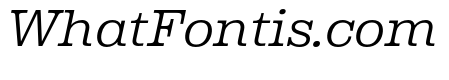 Albiona ExtraLight Italic