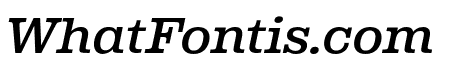Albiona Medium Italic