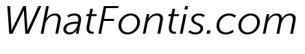 Museo Sans Cond 300 Italic