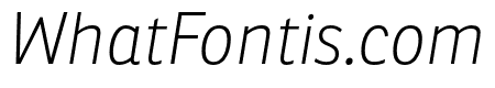 Ronnia Thin Italic