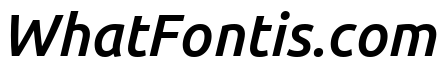 Ubuntu Medium Italic