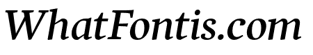 Harfang Book Italic