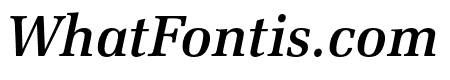 Latino URW Medium Italic