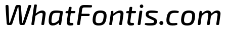 Exo Soft Medium Italic