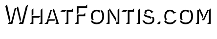Novecento Carved narrow DemiBold
