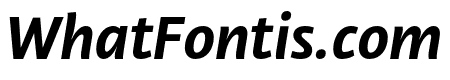 Libertad Bold Italic