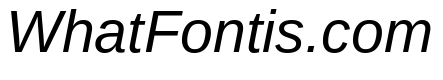 Arimo Italic